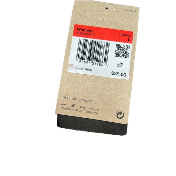 Nike Indy Women’s Large Light Support Padded Adjustable Sports Bra Beige FD1062 - Picture 2 of 4